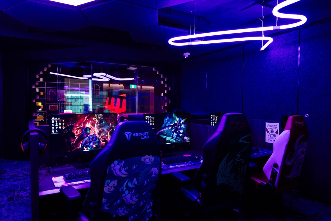 Riot Games gaming room interior
