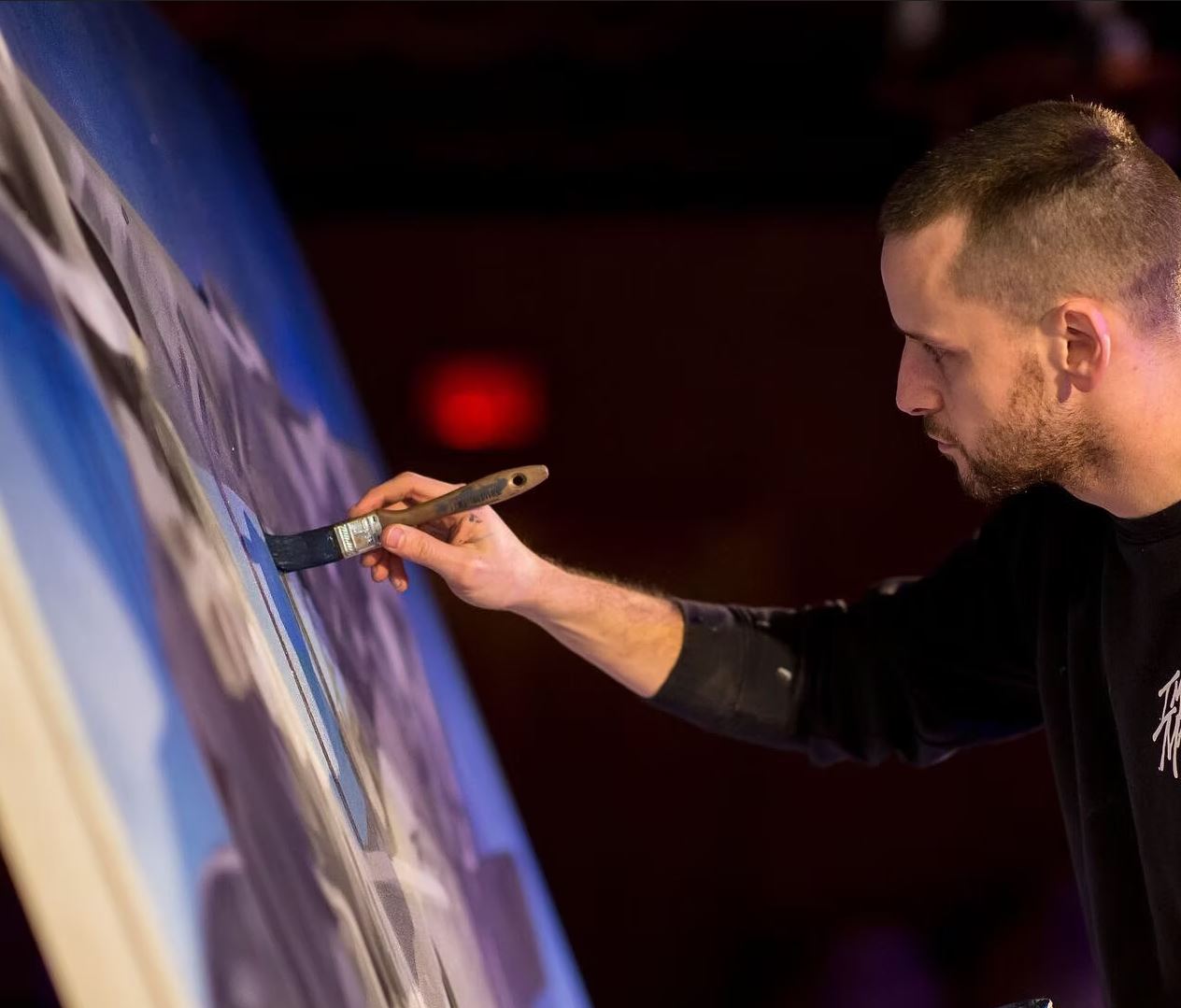 Live Events mural project by Gradient