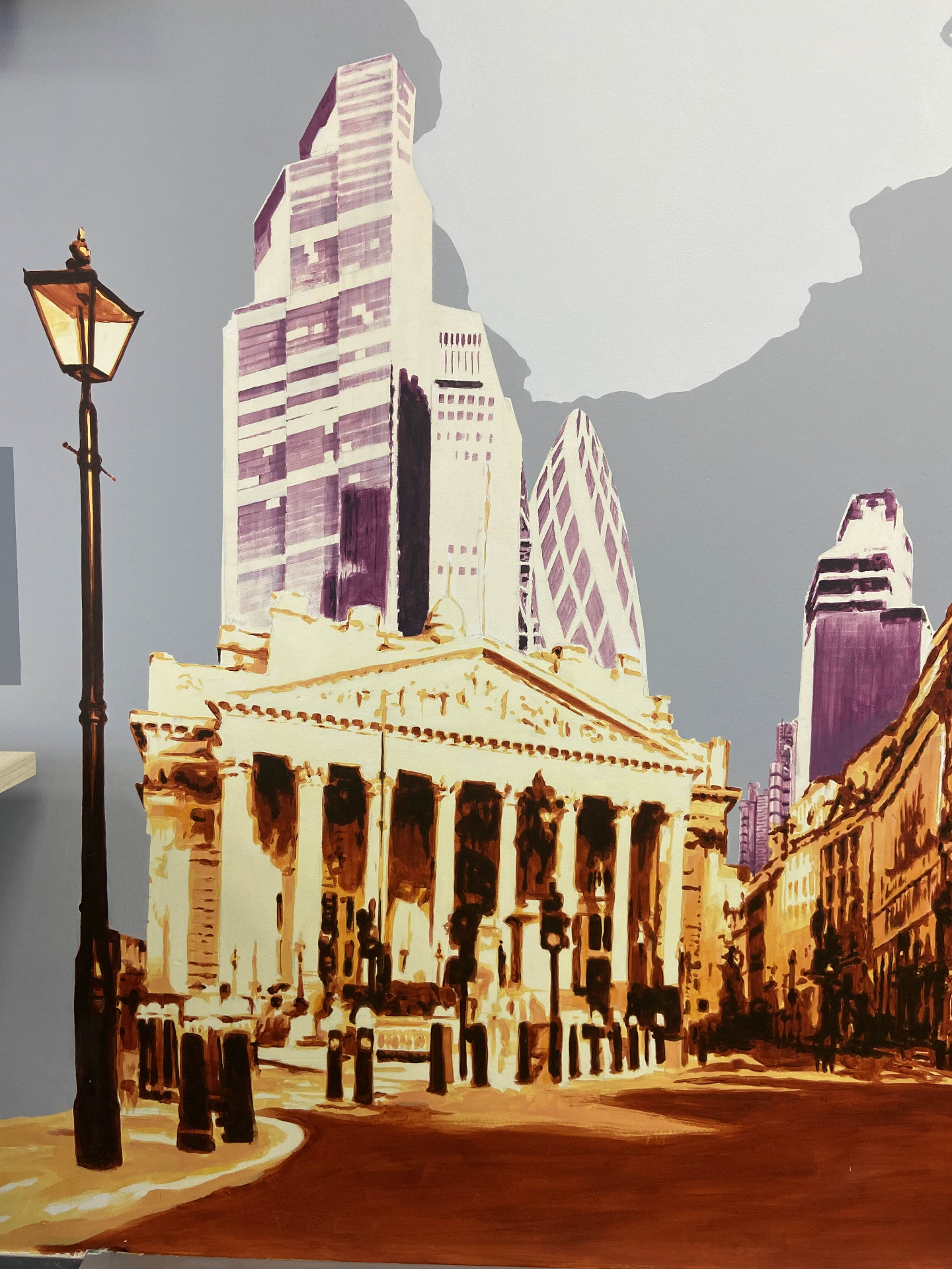 Bloomberg Economics Lab, Royal Exchange and City of London detail